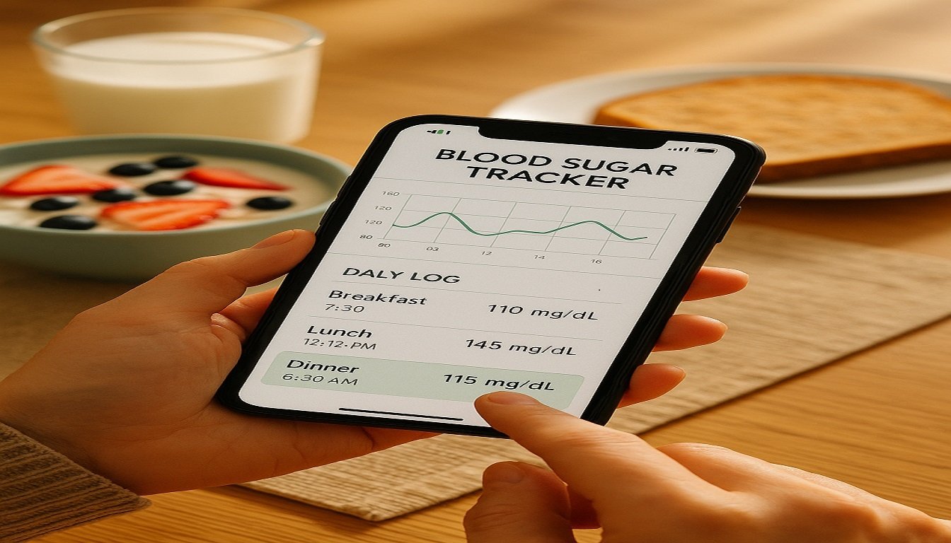 Blood Sugar Tracker with Breakfast