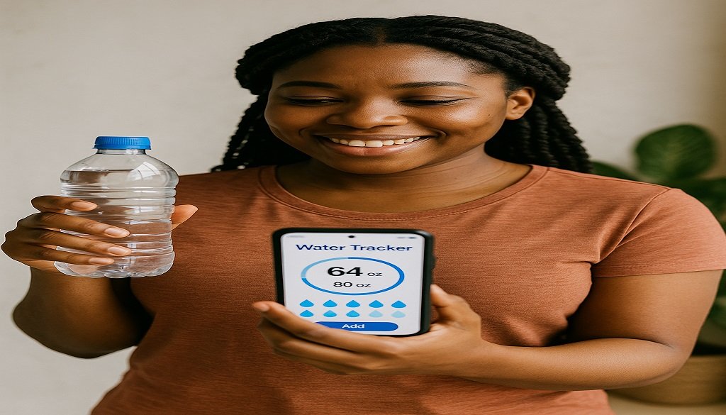 When is the best time to track daily water intake